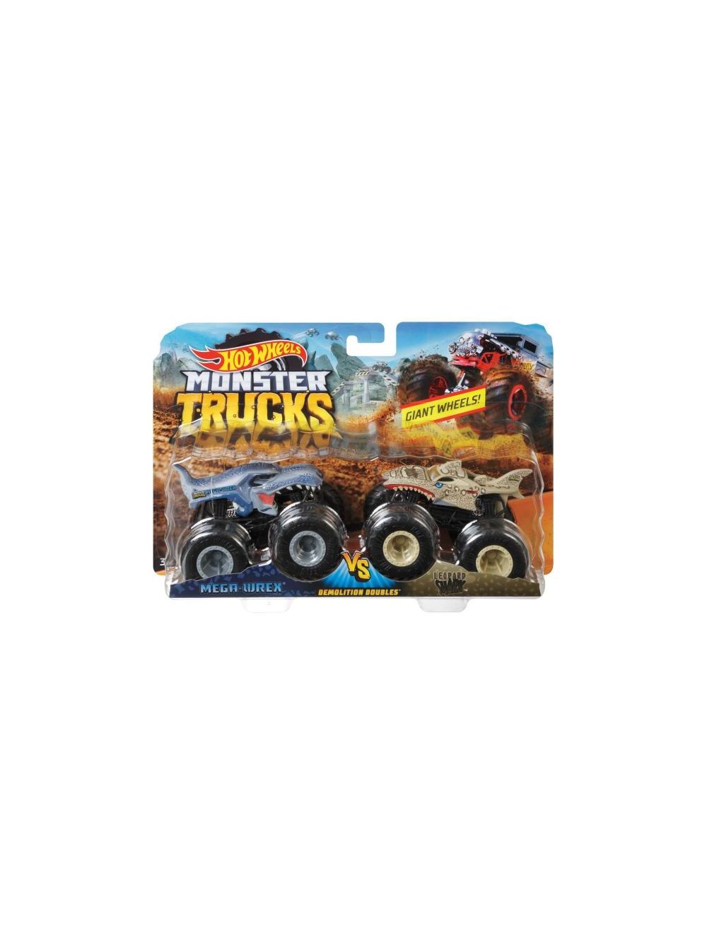 Hot Wheels Monster Trucks Pack Of 2